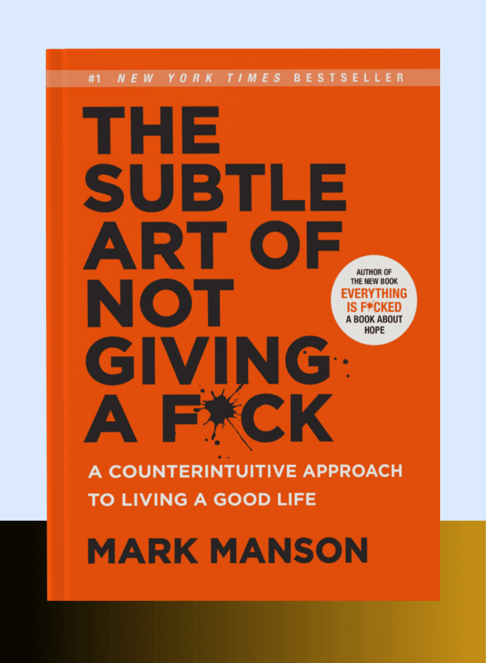 The Subtle Art of Not Giving a F*ck cover